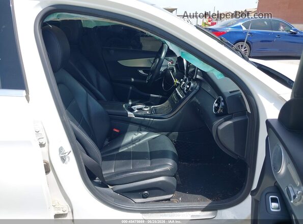 55SWF4JB7GU154473 2016 MERCEDES-BENZ C-CLASS White Вид салону спереду