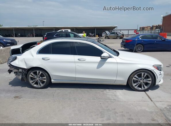 55SWF4JB7GU154473 2016 MERCEDES-BENZ C-CLASS White Панорамний вид салону 360°