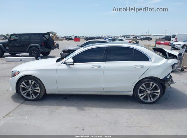 55SWF4JB7GU154473 2016 MERCEDES-BENZ C-CLASS White 
