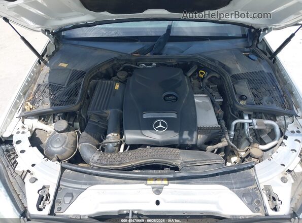 55SWF4JB7GU154473 2016 MERCEDES-BENZ C-CLASS White Вид ззаду