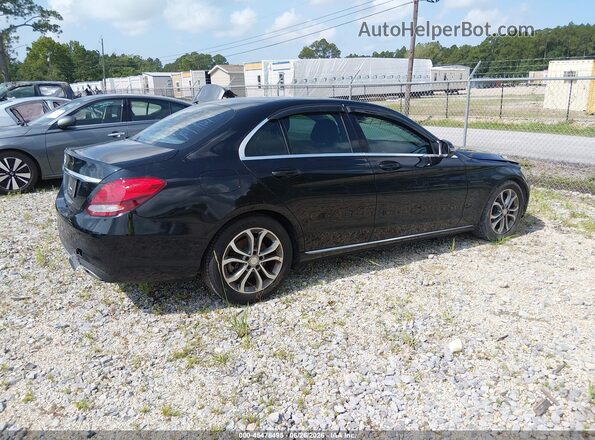 55SWF4JB7GU174495 2016 MERCEDES-BENZ C-CLASS Black Rear right