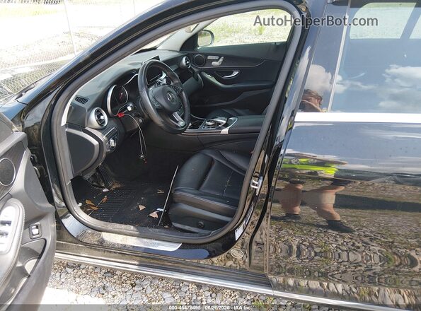 55SWF4JB7GU174495 2016 MERCEDES-BENZ C-CLASS Black Front view