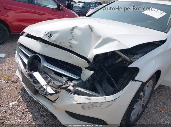 55SWF4JB7HU200403 2017 MERCEDES-BENZ C-CLASS White Front view