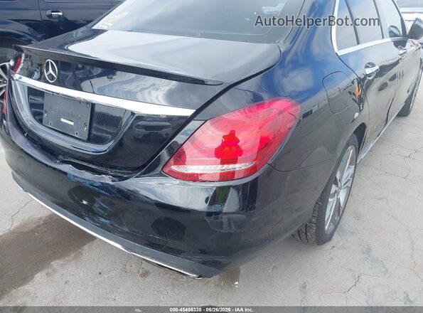 55SWF4JB7HU230114 2017 MERCEDES-BENZ C-CLASS Black წინა ხედი
