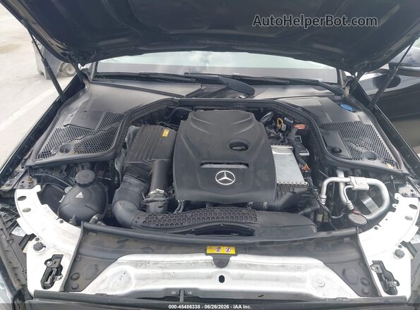55SWF4JB7HU230114 2017 MERCEDES-BENZ C-CLASS Black უკანა ხედი