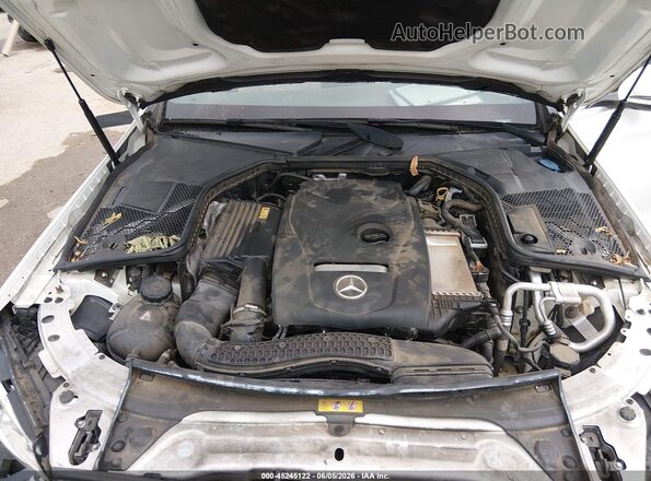 55SWF4JB7JU241054 2018 MERCEDES-BENZ C-CLASS White უკანა ხედი