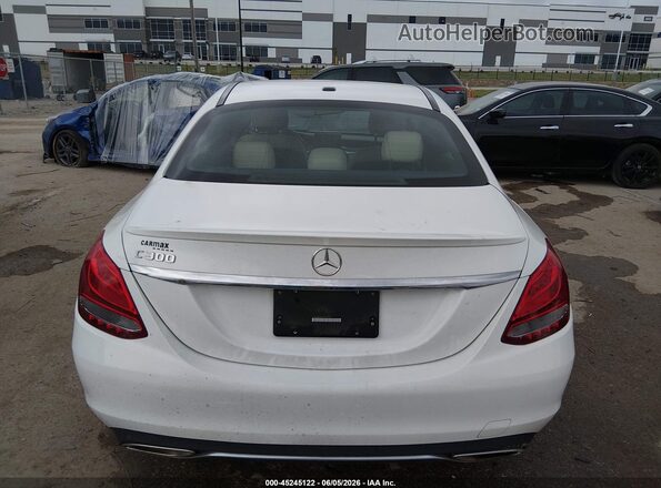 55SWF4JB7JU241054 2018 MERCEDES-BENZ C-CLASS White 