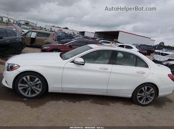 55SWF4JB7JU241054 2018 MERCEDES-BENZ C-CLASS White სალონის 360-გრადუსიანი ხედი