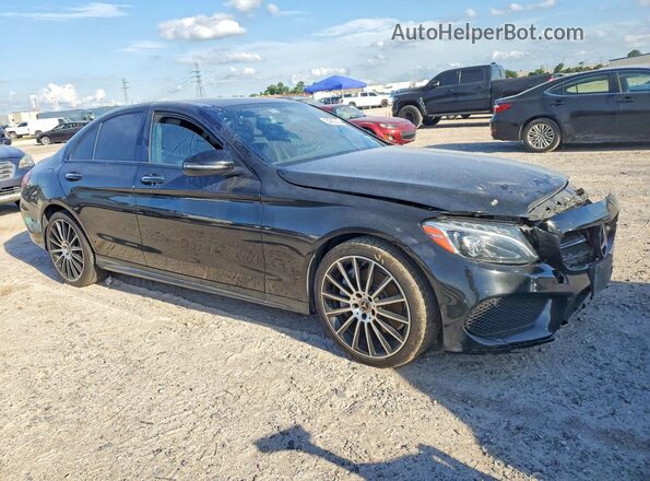 55SWF4JB7JU250935 2018 MERCEDES-BENZ C Black 