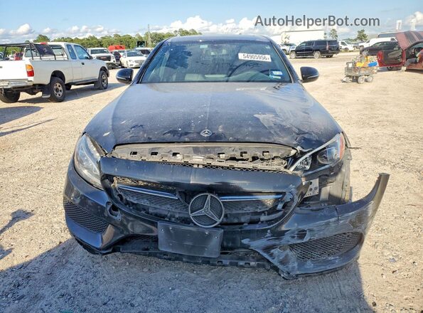 55SWF4JB7JU250935 2018 MERCEDES-BENZ C Black 