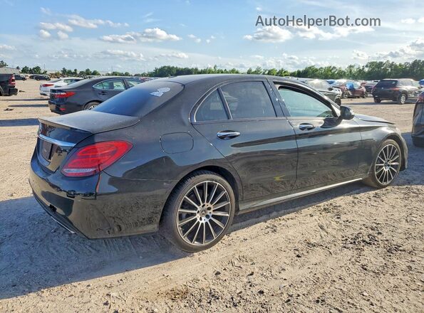 55SWF4JB7JU250935 2018 MERCEDES-BENZ C Black 