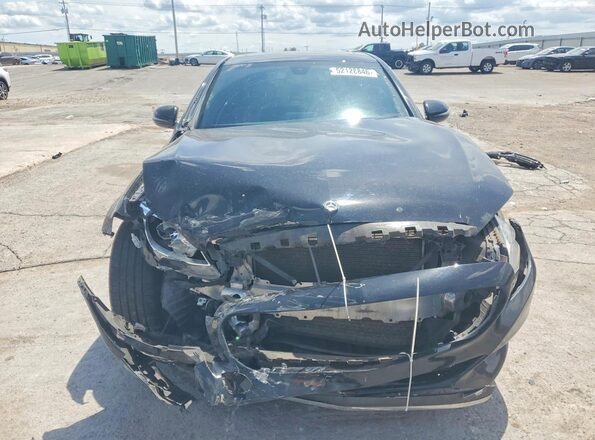 55SWF4JB7JU254211 2018 MERCEDES-BENZ C Black Front view