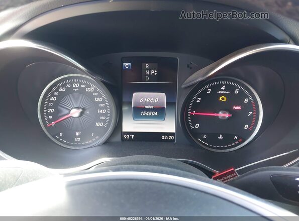 55SWF4JB7JU264799 2018 MERCEDES-BENZ C-CLASS Черный Вид задних сидений