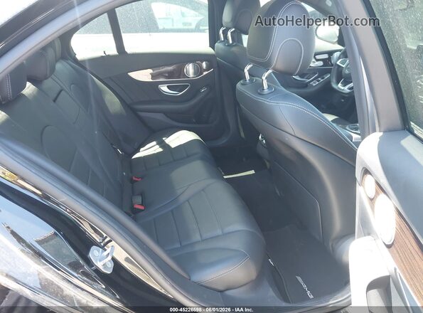 55SWF4JB7JU264799 2018 MERCEDES-BENZ C-CLASS Черный Вид наклейки с VIN-кодом