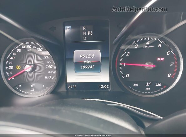 55SWF4JB8GU132711 2016 MERCEDES-BENZ C-CLASS Black Вид задніх сидінь