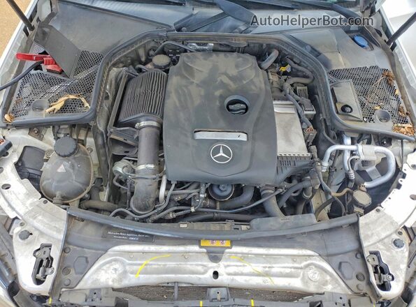 55SWF4JB8GU140808 2016 MERCEDES-BENZ C White Вид задньої частини салону