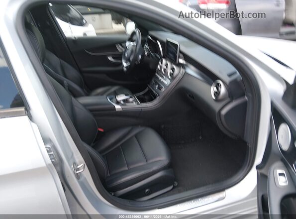 55SWF4JB8GU173288 2016 MERCEDES-BENZ C-CLASS Silver Вид салону спереду