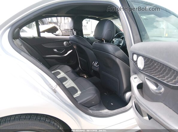 55SWF4JB8GU173288 2016 MERCEDES-BENZ C-CLASS Silver Вид наклейки з VIN-кодом