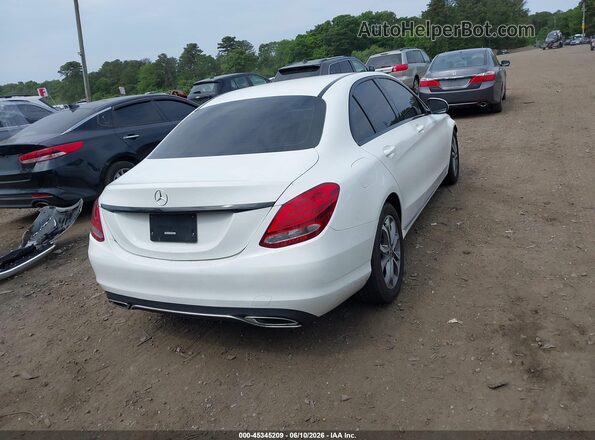 55SWF4JB8HU216559 2017 MERCEDES-BENZ C-CLASS White 