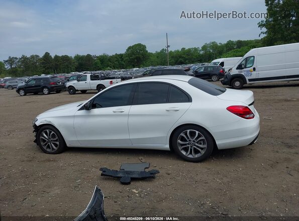 55SWF4JB8HU216559 2017 MERCEDES-BENZ C-CLASS White Widok wnętrza 360 stopni