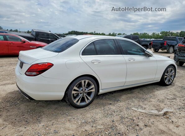 55SWF4JB8HU219719 2017 MERCEDES-BENZ C White Trasero derecho