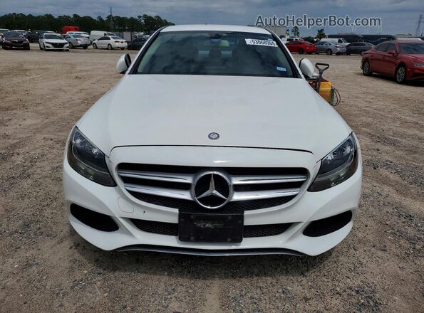 55SWF4JB8HU219719 2017 MERCEDES-BENZ C White Vista frontal