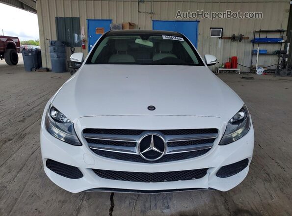 55SWF4JB8HU230042 2017 MERCEDES-BENZ C White 