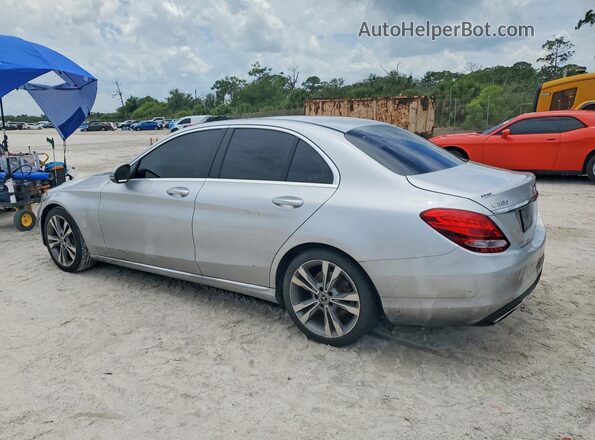 55SWF4JB8JU246411 2018 MERCEDES-BENZ C Silver 