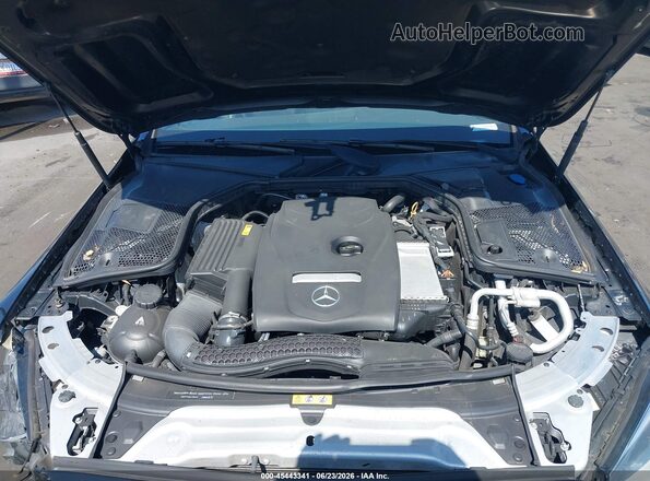 55SWF4JB8JU263080 2018 MERCEDES-BENZ C-CLASS Black უკანა ხედი