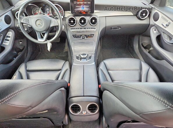 55SWF4JB8JU275889 2018 MERCEDES-BENZ C Black 