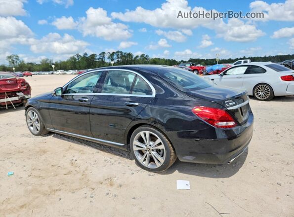 55SWF4JB8JU275889 2018 MERCEDES-BENZ C Black 