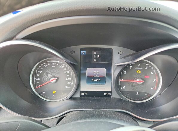 55SWF4JB8JU275889 2018 MERCEDES-BENZ C Black 