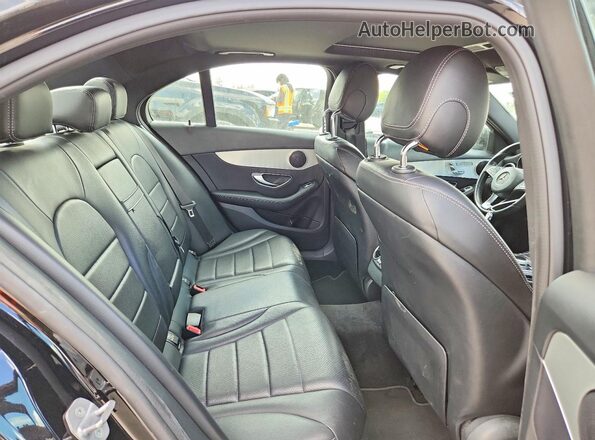 55SWF4JB8JU275889 2018 MERCEDES-BENZ C Black 