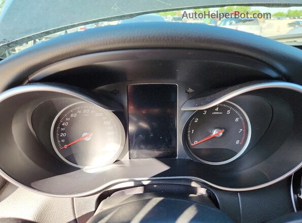 55SWF4JB9GU123337 2016 MERCEDES-BENZ C Black Instrument cluster view