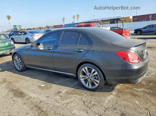 55SWF4JB9GU127632 2016 MERCEDES-BENZ C Black Задня ліва чверть