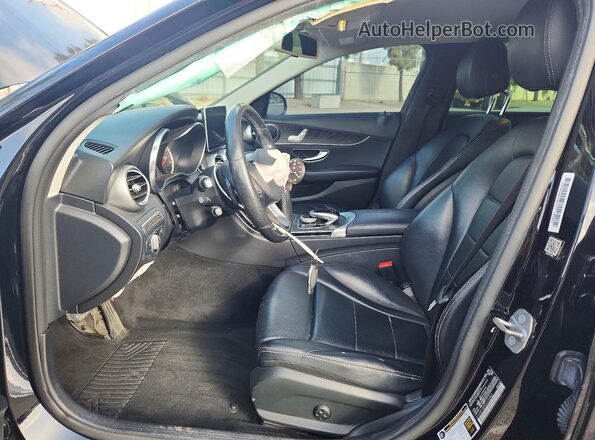 55SWF4JB9GU162462 2016 MERCEDES-BENZ C Black 