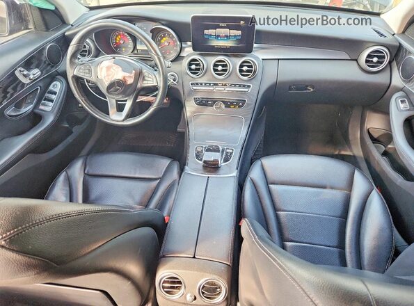 55SWF4JB9GU162462 2016 MERCEDES-BENZ C Black 