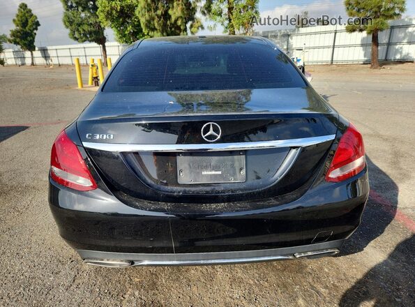 55SWF4JB9GU162462 2016 MERCEDES-BENZ C Black 