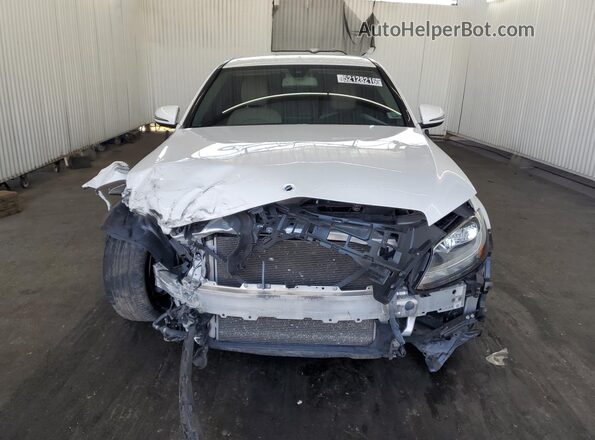 55SWF4JB9GU167984 2016 MERCEDES-BENZ C White Widok naklejki z numerem VIN