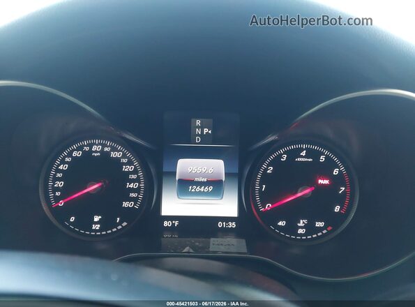 55SWF4JB9HU189646 2017 MERCEDES-BENZ C-CLASS Black Vista de los asientos traseros
