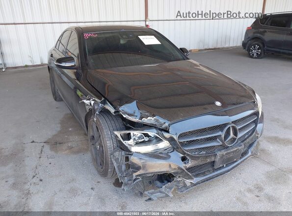 55SWF4JB9HU189646 2017 MERCEDES-BENZ C-CLASS Black Vista frontal