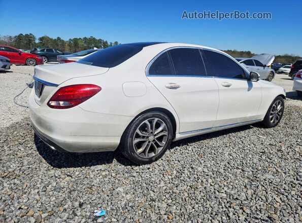 55SWF4JB9HU201858 2017 MERCEDES-BENZ C White უკანა მარჯვენა
