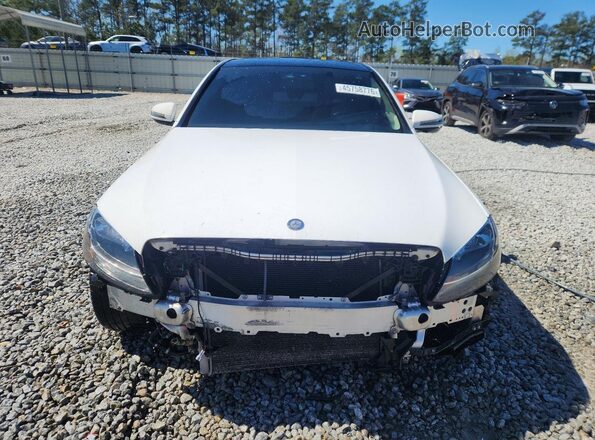 55SWF4JB9HU201858 2017 MERCEDES-BENZ C White წინა ხედი