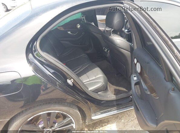55SWF4JB9JU245137 2018 MERCEDES-BENZ C-CLASS Black VIN կոդի պիտակի տեսք