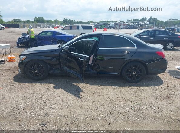 55SWF4JB9JU245137 2018 MERCEDES-BENZ C-CLASS Black Սալոնի 360 աստիճան տեսք
