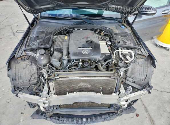 55SWF4JB9JU257983 2018 MERCEDES-BENZ C Серый Вид задней части салона