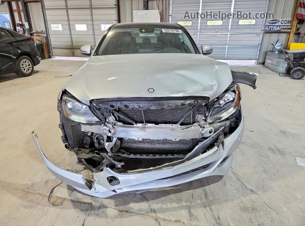55SWF4JBXGU157416 2016 MERCEDES-BENZ C Silver Вид спереду