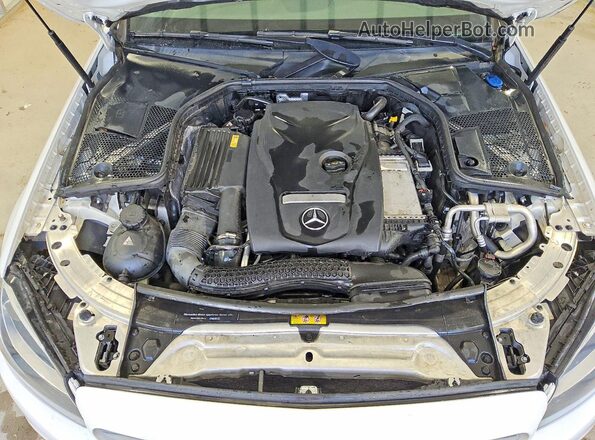 55SWF4JBXGU173017 2016 MERCEDES-BENZ C White Սալոնի հետևի տեսք