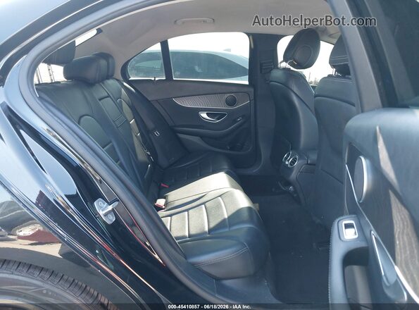 55SWF4JBXHU218426 2017 MERCEDES-BENZ C-CLASS Black VIN sticker view