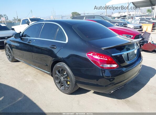 55SWF4JBXHU218426 2017 MERCEDES-BENZ C-CLASS Black Rear left
